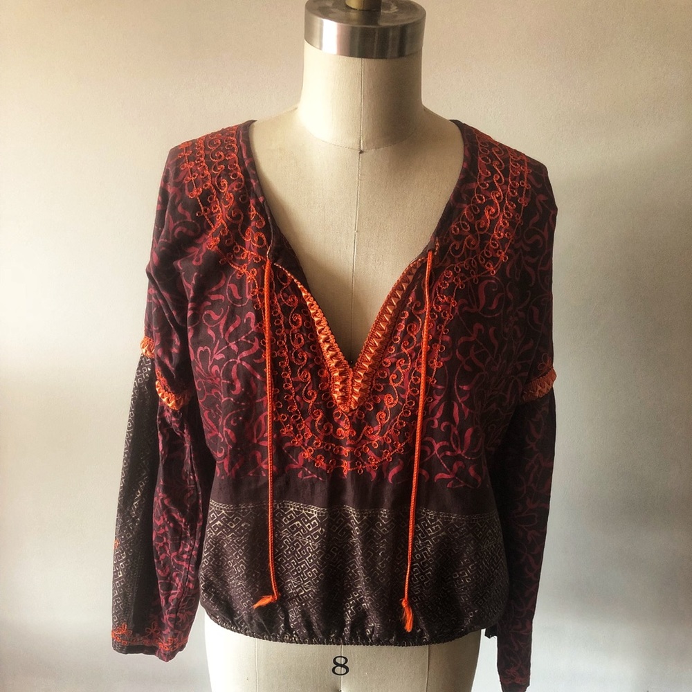 Free People Bohemian shirt